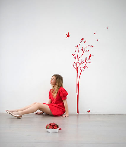 Pegatinas decorativas de vinilo, Les invasions ephémères